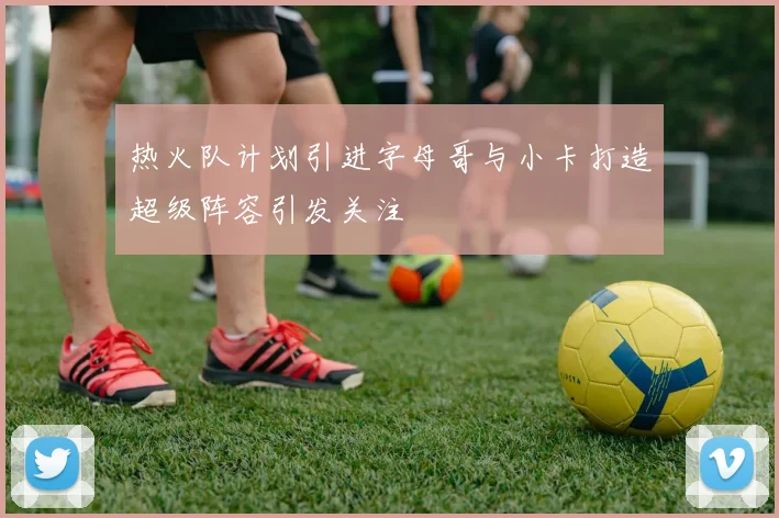 热火队计划引进字母哥与小卡打造超级阵容引发关注