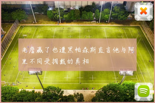 老詹赢了也遭黑帕森斯直言他与阿里不同受拥戴的真相